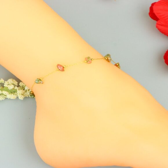 Handmade Anklet – A Stylish Choice for Women, Thoughtful Gift Idea, EVCH1091 - Picture 4 of 8